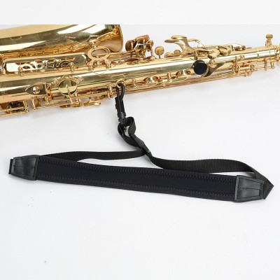 Adjustable Saxophone  Neck Strap with Hook Clasp Durable Light-weight Wind Instrument Parts and Accessories