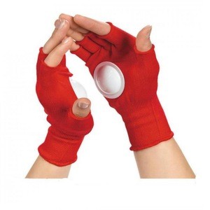 Advertising OEM Logo Noise Maker Hand Clapper Gloves For Cheer Soccer Party Team