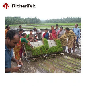 Africa widely used 10 rows rice transplanter/seeder/seeding machine