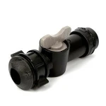 Agricultural Micro Spray Water Saving By-Pass Connector 1 Inch N45 Hose With Bypass Valve