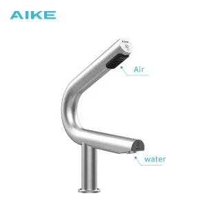 AIKE AK7131 Public toilet Accessories Touch-free Infrared hand dryer and universal splash filter faucet