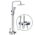AIM copper shower set China manufacturer 4 functions shower set 9 inch bathroom smart shower set