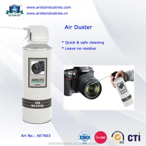 Air duster, Dry Inert Pressurized Gas Air Duster Spray