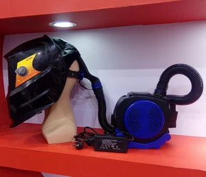 air purifying  filter auto darkening welding helmet with ventilation HXQ-9000
