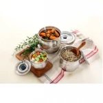All Stainless Steel Air-tight Food Storage made of Posco's 304 stainless steel BPA free Made in Korea
