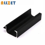 Allzet Manufacturer G shape hidden furniture handle kitchen cabinet aluminum profile