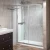 Import Aluminum Frame Sliding Shower Door With CE Glass GD1904 from China