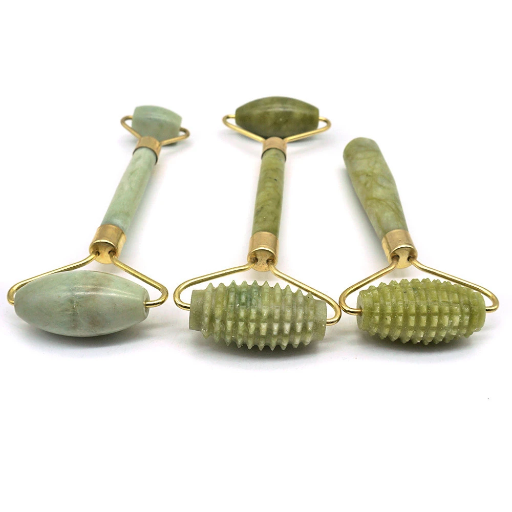 Amazon Best Sellers Jade Rollers Medical Equipments Green Jade Face Massage Roller