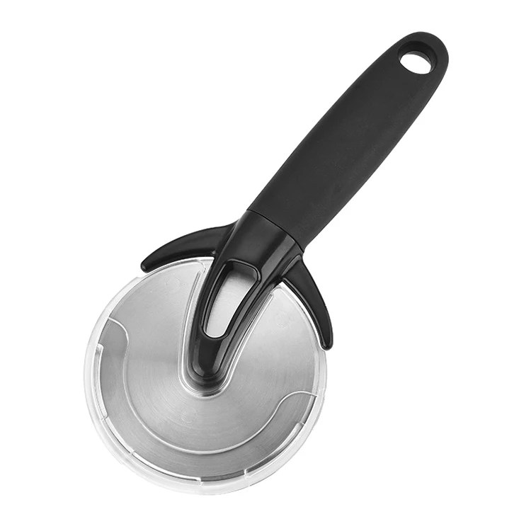 Amazon Hot Sale 2021 Stainless Steel Cake Cutting Tool Pizza Cutter Wheel with Protection Cover