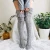 Import Amazon top seller winter knitting hosiery fabric tube socks knee high women fashion socks from China