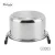 Import American Style High Pot Kitchen Metal Stainless Steel Cookware with Glass Lid from China