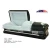 Import ANA funeral supplies American Style coffin velvet Interior 18 Ga steel metal Casket from China