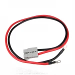 Anderson-style connector 50A to Eye Terminal - 8 Gauge - Red & Black 300MM Wire harness processing plant
