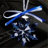 Angelic Hanging Crystal Pendant Snowflake for Christmas Decoration Supplies