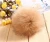 Import Animal fox faux fur ball fake fluffy fur pom pom keychain bag charm fur from China