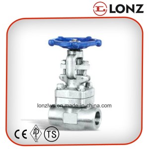 ANSI Stainless Steel NPT Thread Forged Steel Gate Valve