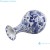 Import Antique Blue and White Porcelain Fish Lines and Patterns Pear Shape Ceramic Decorative Vase from China