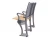 Import Attached standard size modern school desk chair from China