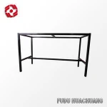 Australia expert outdoor restaurant portable knock down steel dining table frame