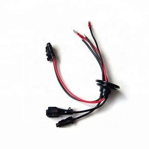 auto 3 pin connector wire harness assembly
