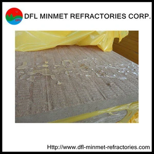 Auto production line thermal insulation rock wool/basalt wool board for construction used