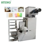 Auto Small Scale Laundry Toilet Soap Bar Making Production Machine Equipment For Sale