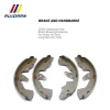 Auto spare factory low metal parts wholesale car brake shoes