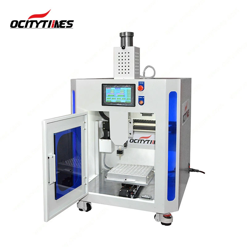Automatic Ocitytimes F4 510 cbd oil vaporizer pen cartridge filling machine top fill no leaking