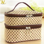 AVON factory Satin or Microfiber Beauty cosmetic case, cosmetic case makeup bag