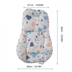 Baby High Chair Seat Pad Double Sided Stroller Cushion Car Safety Seat Mat Thick Breathable Liner