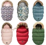 Baby sleeping bag winter baby stroller bag thick warm wheelchair bag
