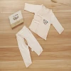 Baby soft cotton spring&autumn underwear infant sleepwear suit