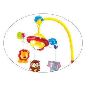 Battery operated toy mobile baby shaking musical bell