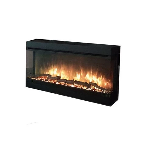 Best  Fire Place Electric Heater Fireplaces 3D with 7 Changeable Colors LED Flame