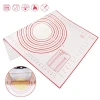 Best performance non slip and non stick silicone pastry mat sheet