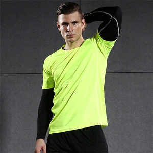 Best selling product outdoor compression running short sleeve and pants sport suit two pieces sets