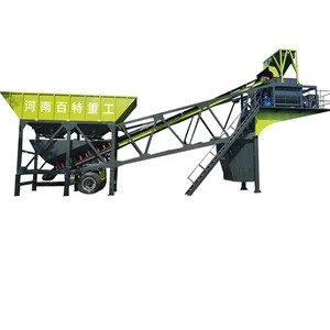 Better widely used 60 m3/h mobile concrete batching plant ready to ship