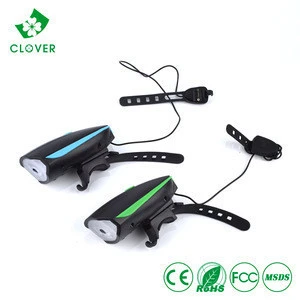 Bicycle mtb High Bright 250lm Waterproof 1200mah Rechargeable Lithium Usb Other accessories Speaker Light Bike