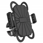 Bike Mount Universal Cell Phone Bicycle Rack Handlebar & Motorcycle Holder Cradle Compatible with iPhone
