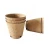 Import Biodegradable seed paper packaging nursery cup vegetable seed nursery pot from China
