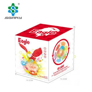 Bird toys 3D light and music electric eagle toys