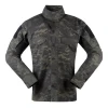 Black Cp Camouflage Color Hunting Sports Long Sleeve Shirt