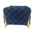 Import Blue Velvet Chesterfield Living Room Sofa with Golden Leg from China