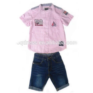boys clothing sets cotton t shirt set Kids Clothes Sets