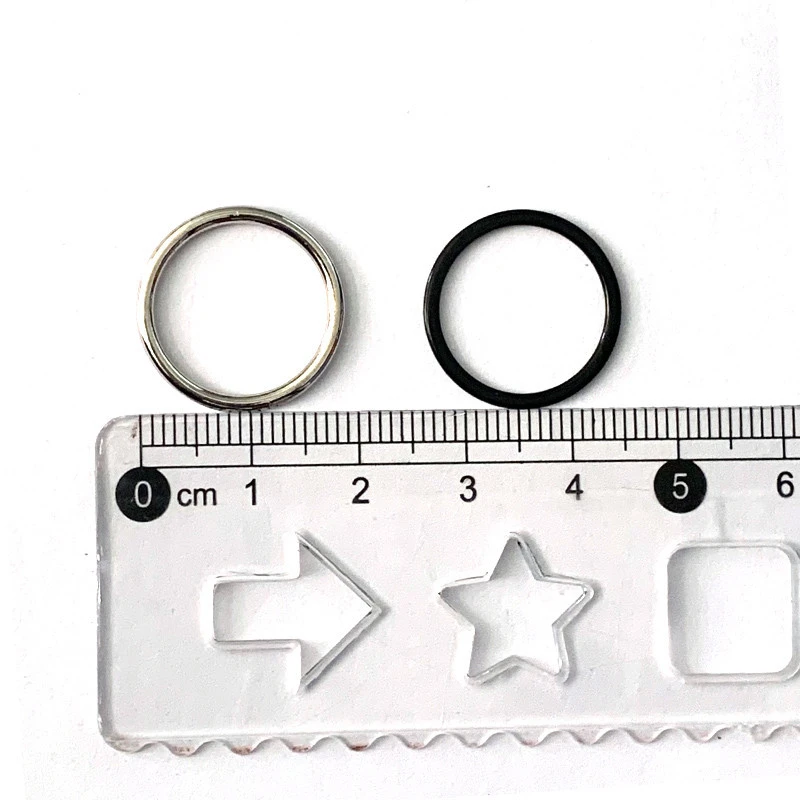 Bra rings and sliders O-ring accessories for underwear and swimsuit