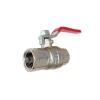 Brass Ball Valve F/F Thread with Steel Plate Handle