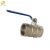 Import Brass ball valve PN25 DN50 Female and male thread Full port 400psi water ball valve Made in China from China