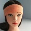 Bright Orange Color Best Cooling Yoga Sweatbands Sport Headwear Headband