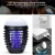 Import Bug Zapper Camping Lantern 2 in 1 Electric Mosquito Killer Lamp Waterproof Mosquito Zapper Insect Fly Traps Killer Camping Light from China