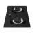 Import Built-in kitchen hob tempered glass gas hob 2 burner gas hob spare part from China